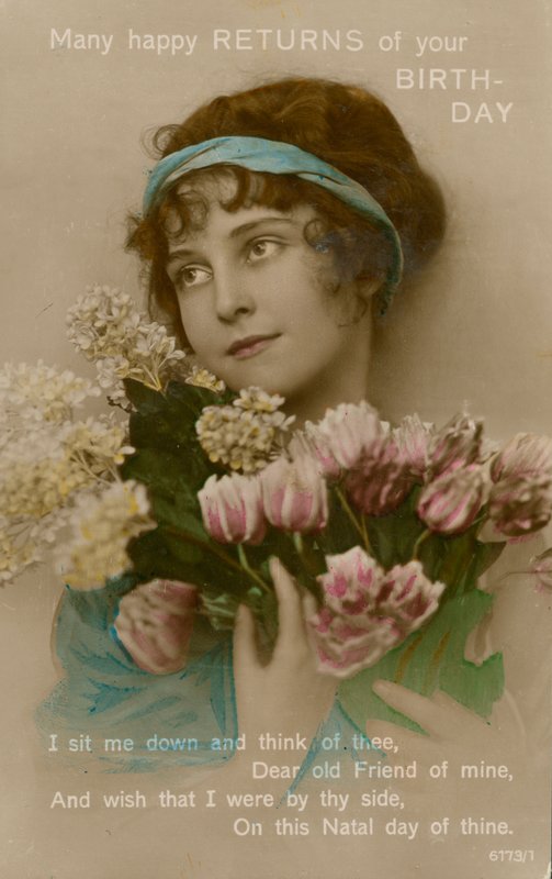 Glamour postcard by English Photographer