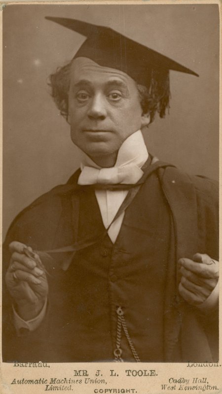 John Lawrence Toole, actor by English Photographer