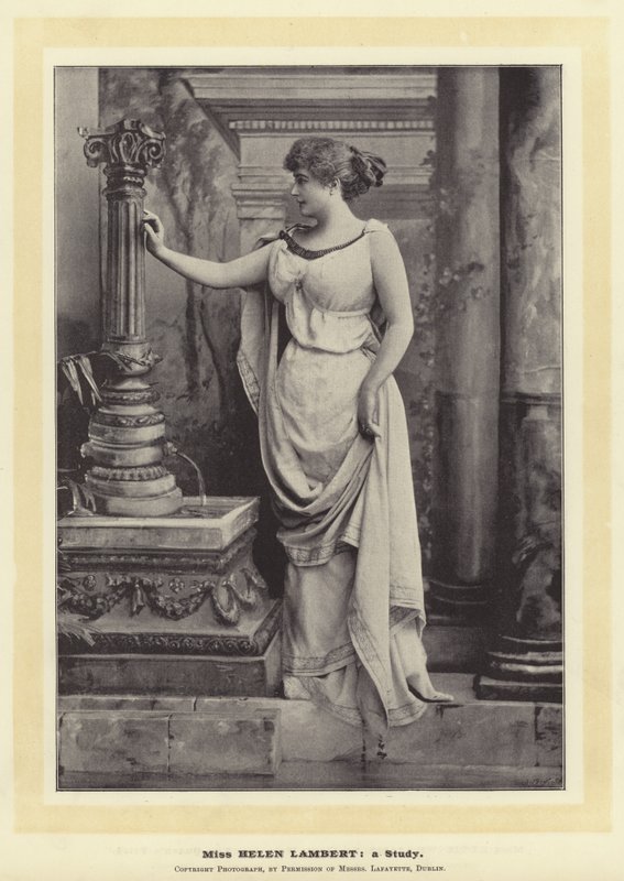 Miss Helen Lambert: a Study by English Photographer