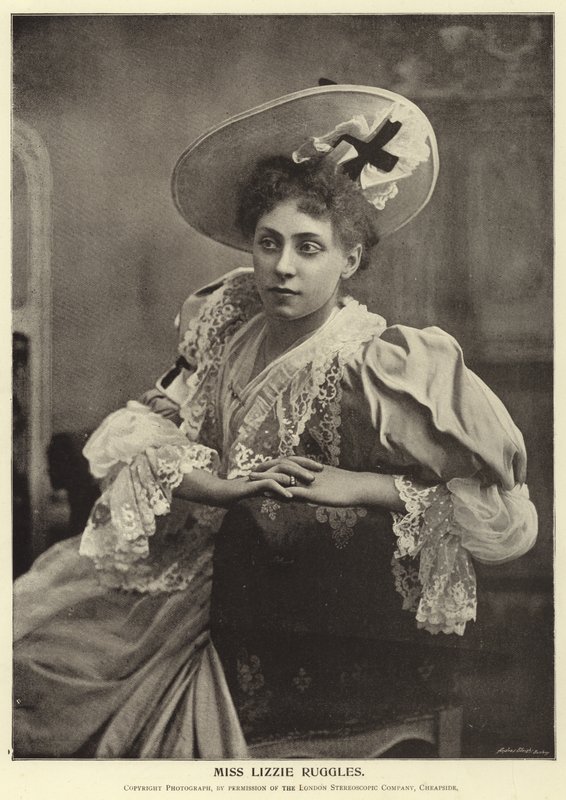 Miss Lizzie Ruggles by English Photographer