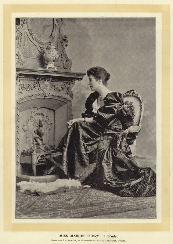 Miss Marion Terry: a Study by English Photographer