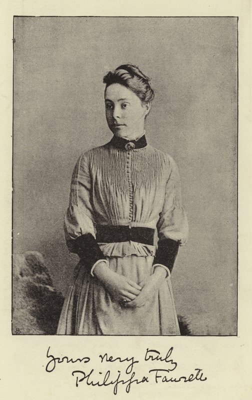 Miss Philippa Fawcett by English Photographer