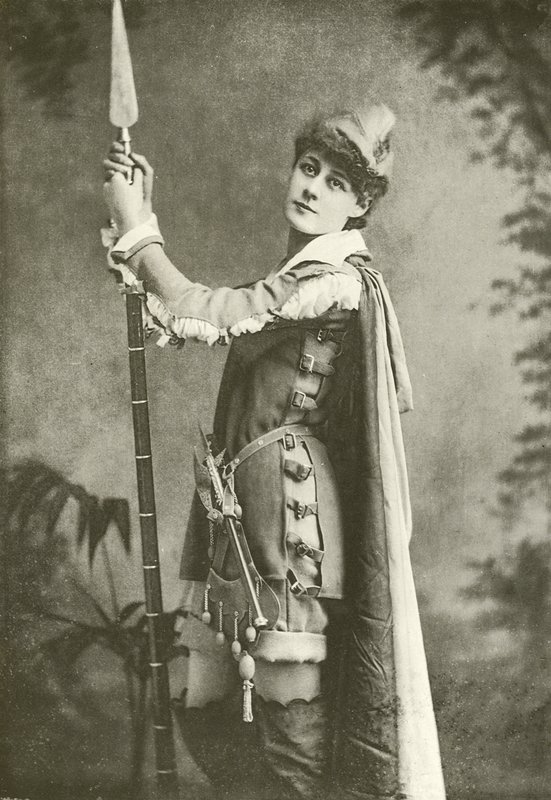 Miss Violet Vanbrugh as Rosalind (gravure) by English Photographer
