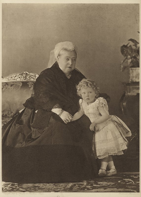 Portrait of Queen Victoria by English Photographer