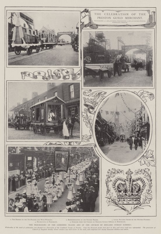 The Celebration of the Preston Guild Merchant by English Photographer