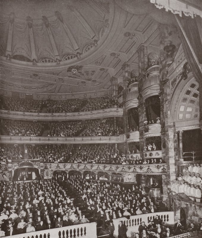 The Coliseum during a Performance by English Photographer