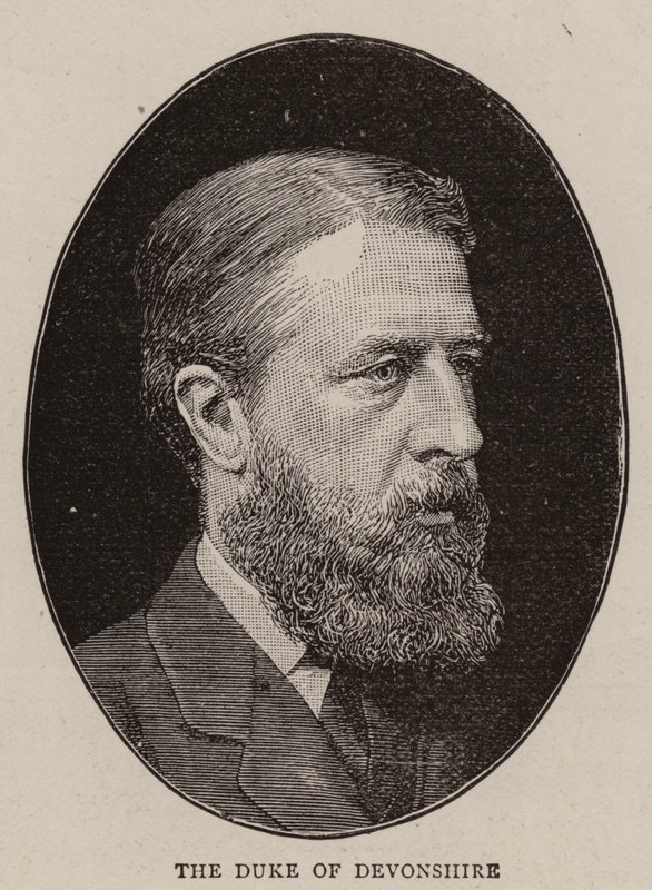 The Duke of Devonshire by English Photographer