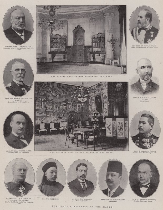 The Peace Conference at the Hague by English Photographer