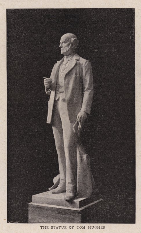 The Statue of Tom Hughes by English Photographer