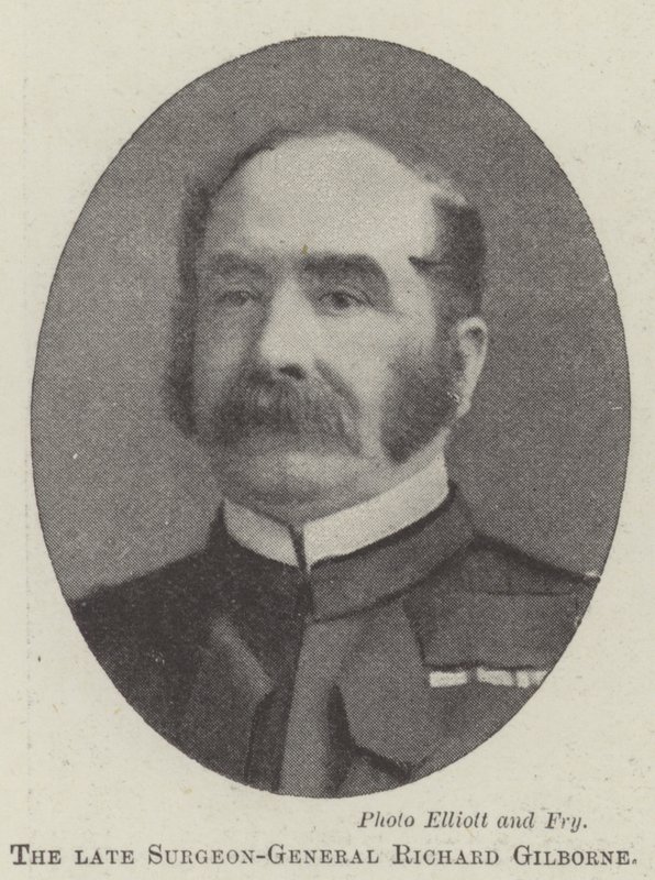 The Late Surgeon-General Richard Gilborne by English Photographer