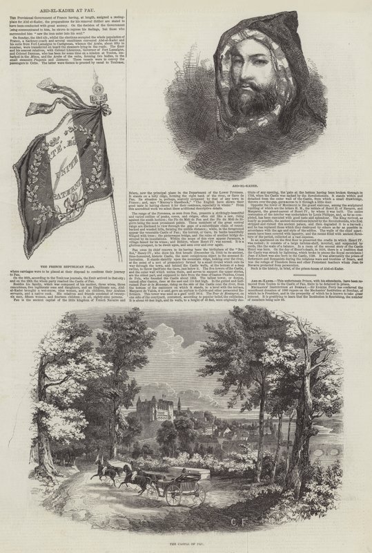 Abd-el-Kader at Pau by English School
