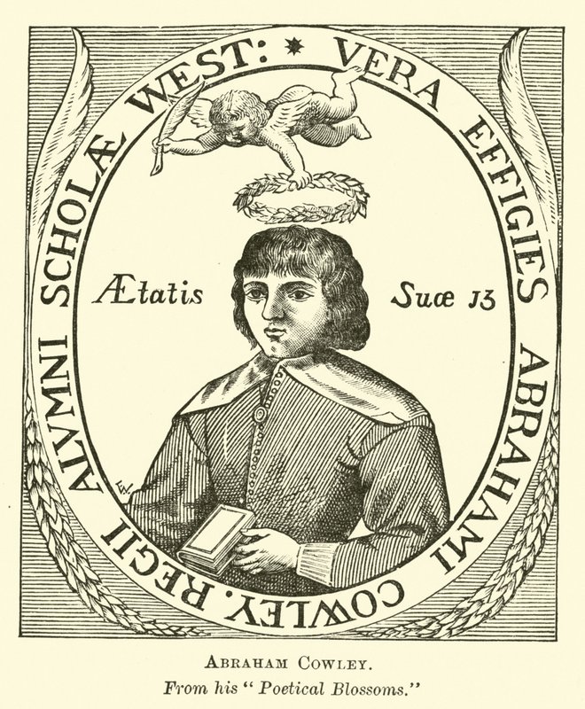 Abraham Cowley by English School