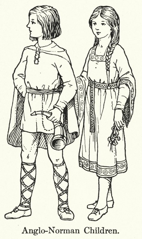 Anglo-Norman Children by English School