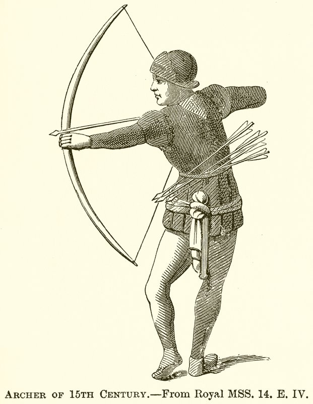 Archer of the 15th Century by English School