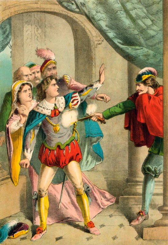 Assassination of the Prince of Orange by English School