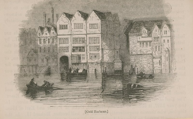 Cold Harbour on the Thames by English School
