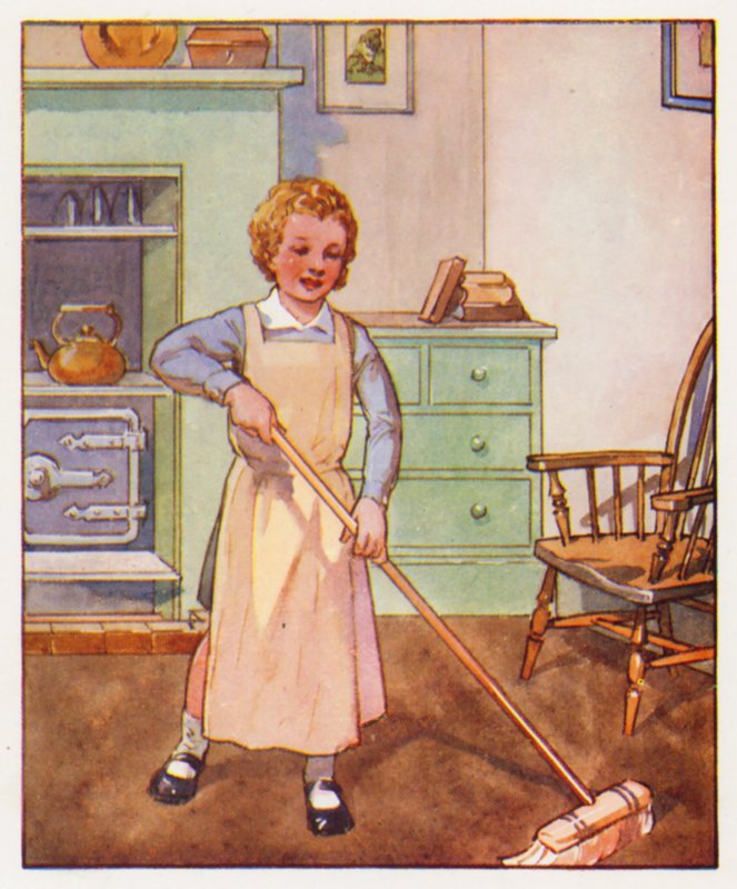 Commands: Sweep the floor by English School
