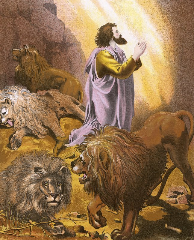 Daniel in the lion