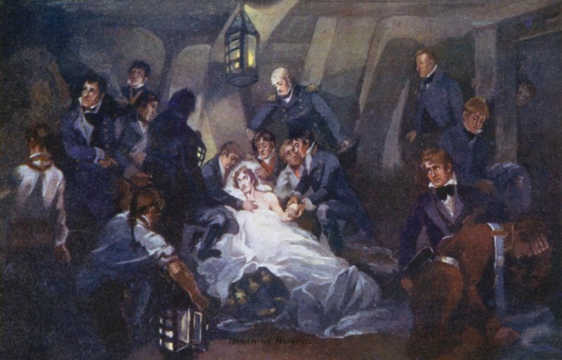 Death of Nelson by English School