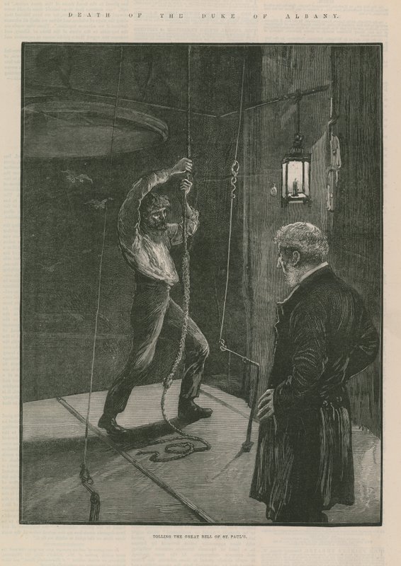 Death of the Duke of Albany by English School