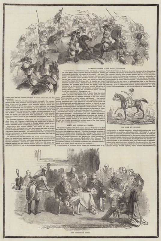 Death of the Duke of Wellington by English School