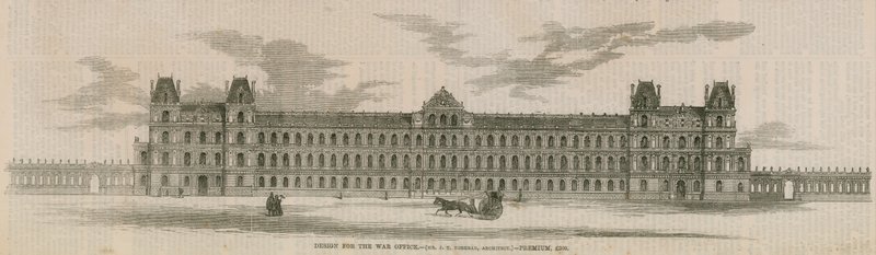 Design for the War Office by English School