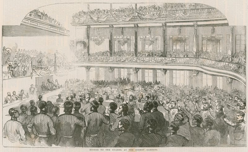 Dinner to the Guards by English School