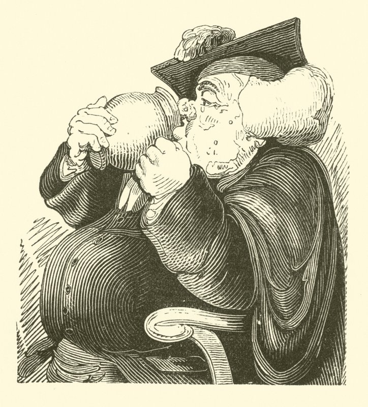 Drinking Ale by English School