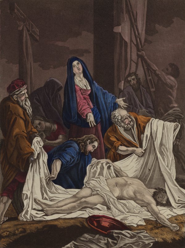 Entombment of Christ by English School