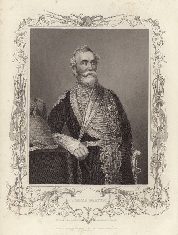 General Beatson by English School