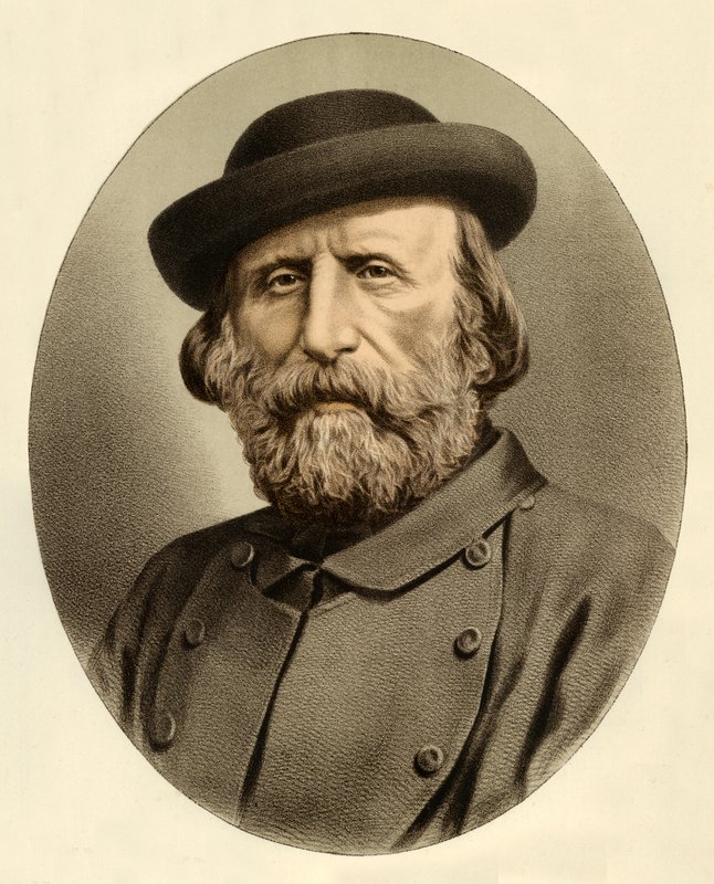 General Garibaldi by English School