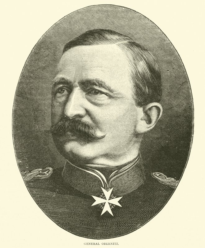 General Obernitz by English School