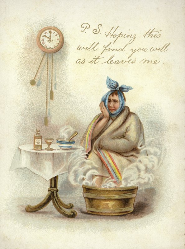 Get Well Soon Greetings Card by English School