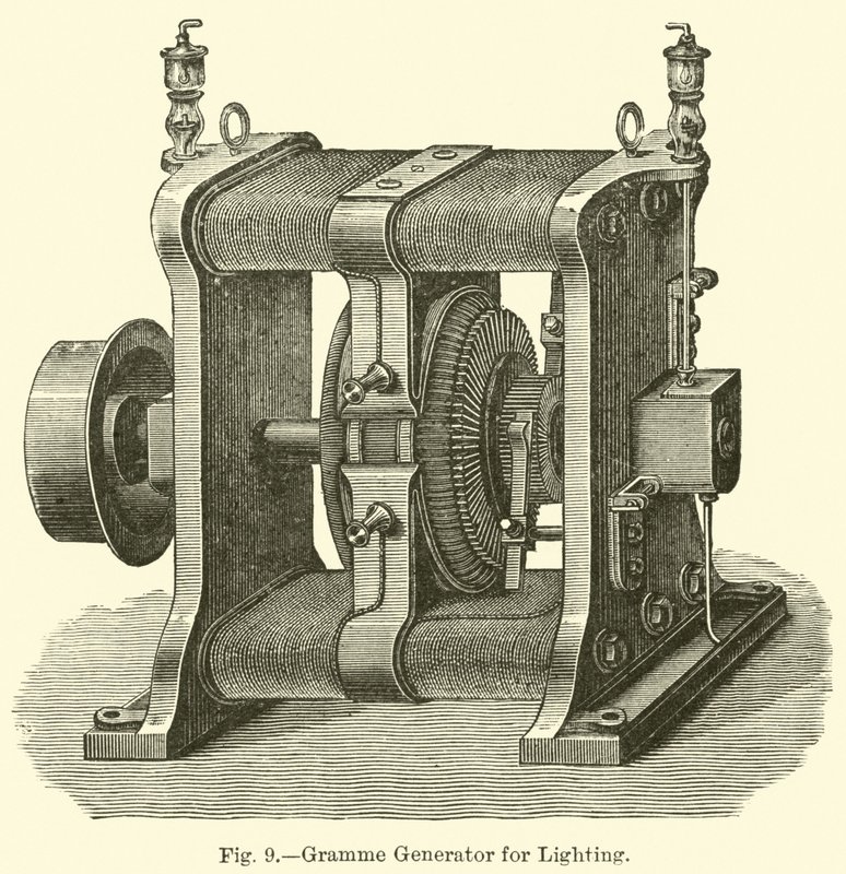Gramme Generator for Lighting by English School