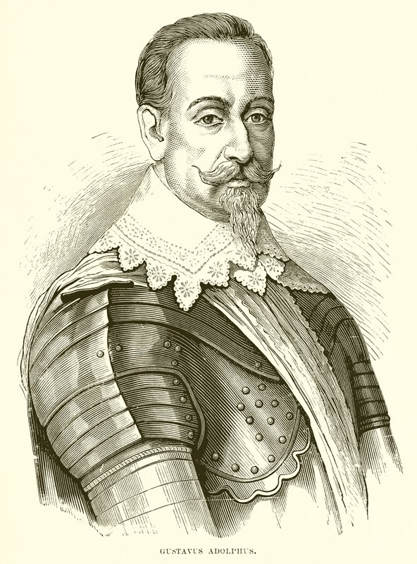 Gustavus Adolphus by English School