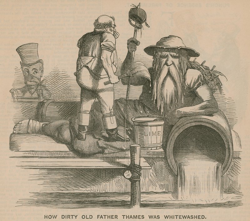 How Dirty Old Father Thames Was Whitewashed by English School