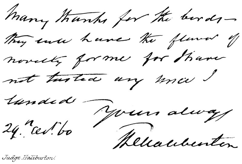 Judge Haliburton by English School
