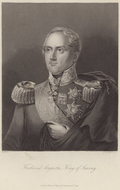 King Frederick Augustus I of Saxony by English School