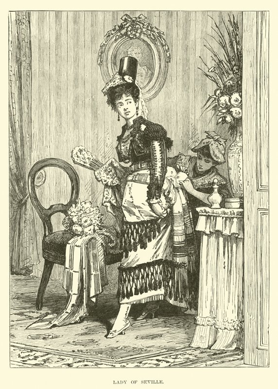 Lady of Seville by English School