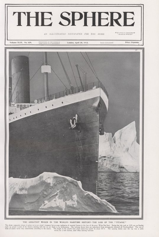 Loss of The Titanic by English School