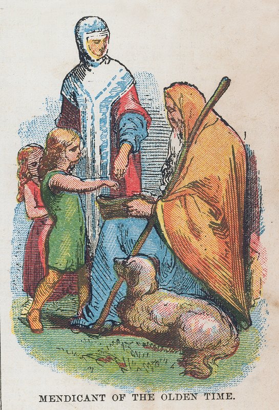 Mendicant of the Olden Time by English School