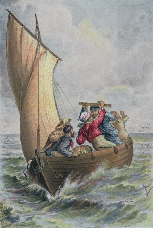 Nineteen Days in an Open Boat by English School