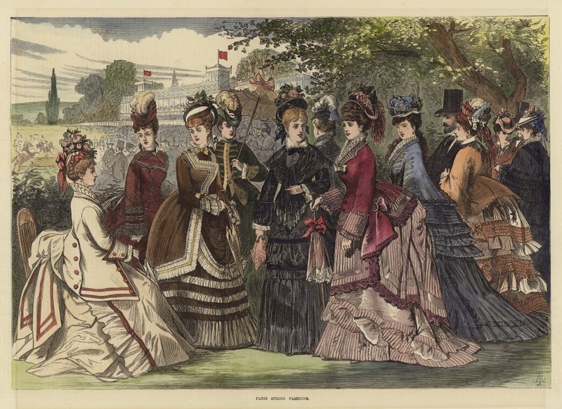 Paris Spring Fashions by English School
