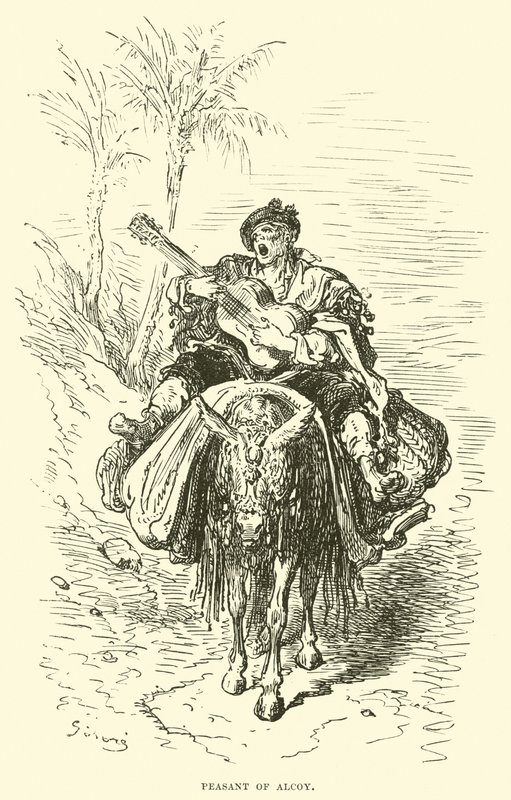Peasant of Alcoy by English School