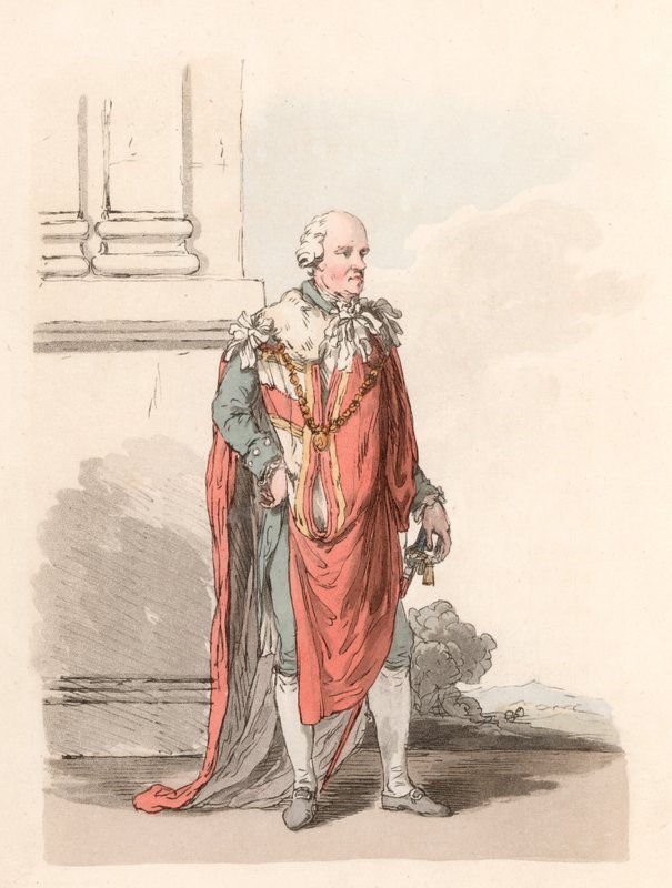 Peer in His Robes by English School