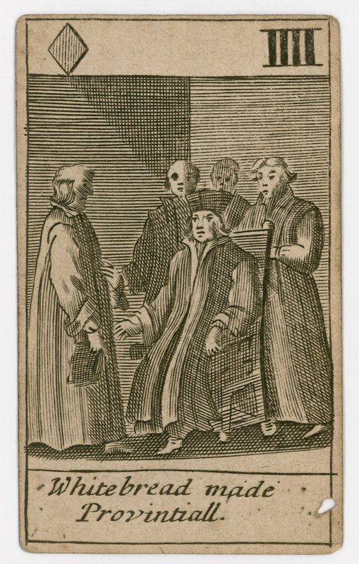 Popish Plot Playing Card by English School