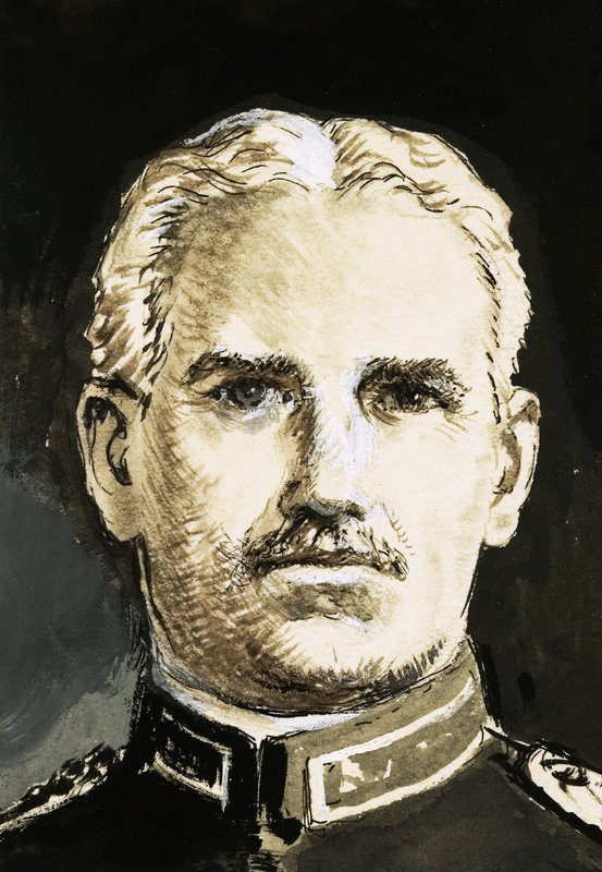 Portrait of G. W. Goethals by English School