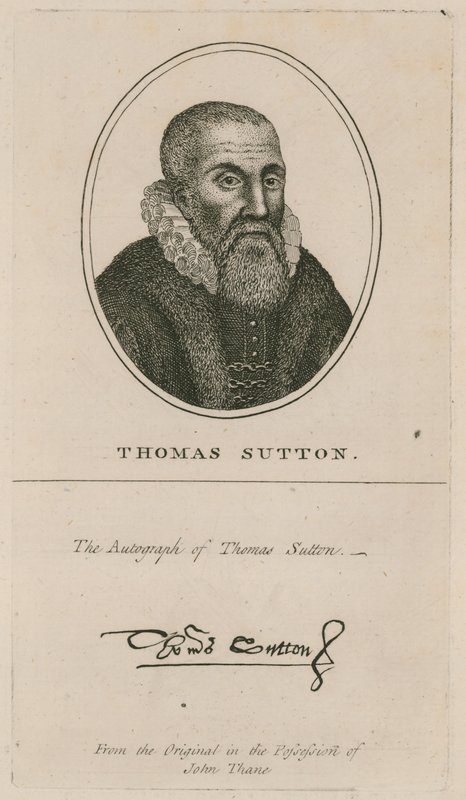 Portrait of Thomas Sutton by English School