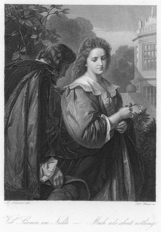 Scene from Much Ado About Nothing by English School