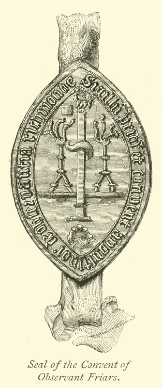 Seal of the Convent of Observant Friars by English School